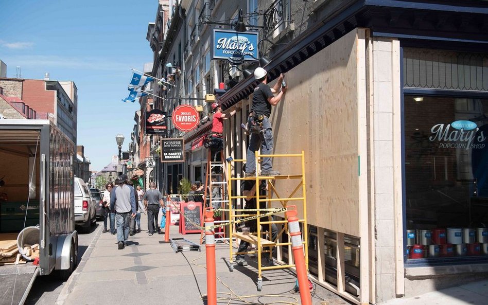 Przywódcy G7 spotykają się koło Quebec City. Handlowcy obawiają się skutków demonstracji