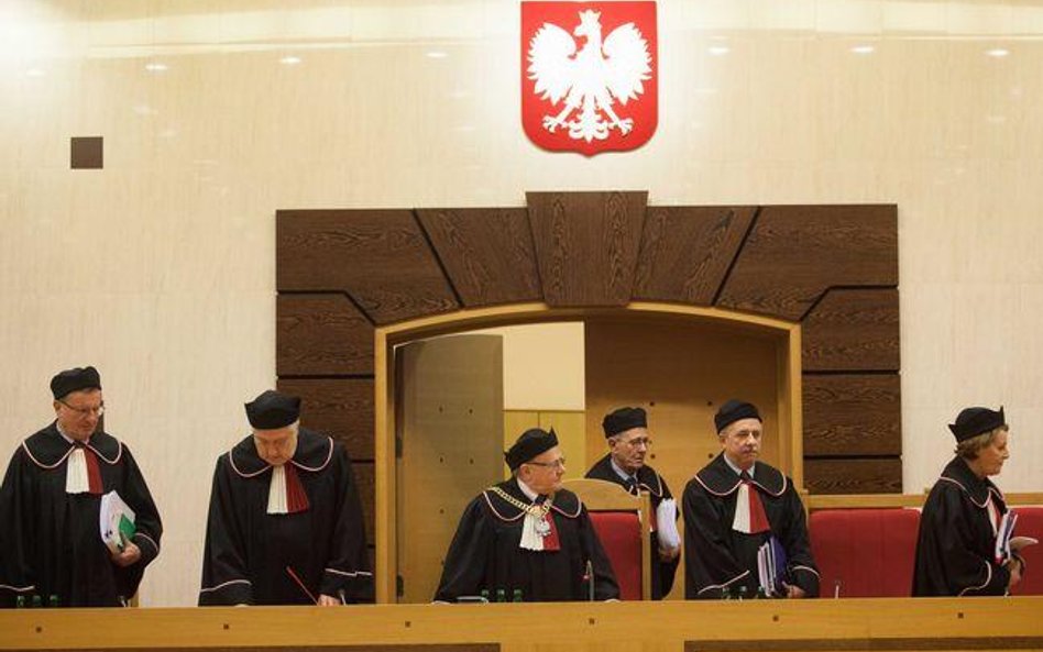 Aleksander Tobolewski o sprawozdaniu Trybunału Konstytucyjnego za 2014 rok