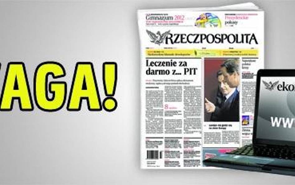 Od 2012 roku płatne eksperckie i unikatowe treści w „Rzeczpospolitej" w Internecie