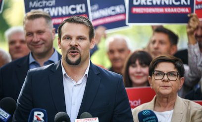 Michał Drewnicki, kandydat PiS na prezydenta Krakowa