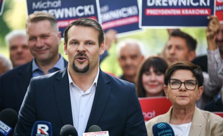 Michał Drewnicki, kandydat PiS na prezydenta Krakowa