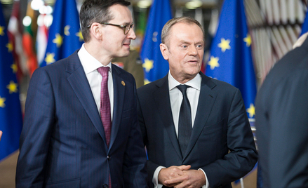 Mateusz Morawiecki i Donald Tusk