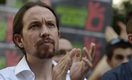 Lider hiszpańskiego Podemosu Pablo Iglesias