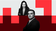 Marzena Tabor-Olszewska, redaktor prowadząca „Rzeczpospolitej”  i Rusłan Szoszyn, dziennikarz działu