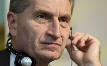 Gazowe rozmowy komisarza Oettingera z ukraińskim ministrem