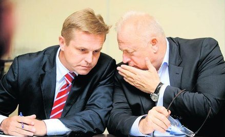 Prezes Biotonu Sławomir Ziegert (z lewej) i szef rady nadzorczej Ryszard Krauze liczą, że 2010 r. bę