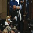 Prezes PiS Jarosław Kaczyński w Sejmie