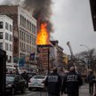 Ogromny pożar na Manhattanie. Kamienicy grozi zawalenie
