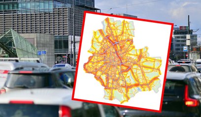 Strategiczna mapa hałasu pokazuje miejsca w Warszawie, w których jest najgłośniej, a w których najci