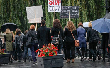 "Czarny protest" w Bydgoszczy