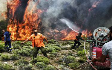 Pożary w Grecji. Caritas przekaże 100 tysięcy złotych