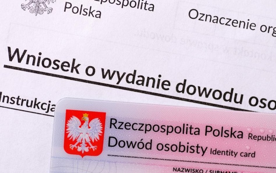 Dowód osobisty: wniosek złóż przez internet