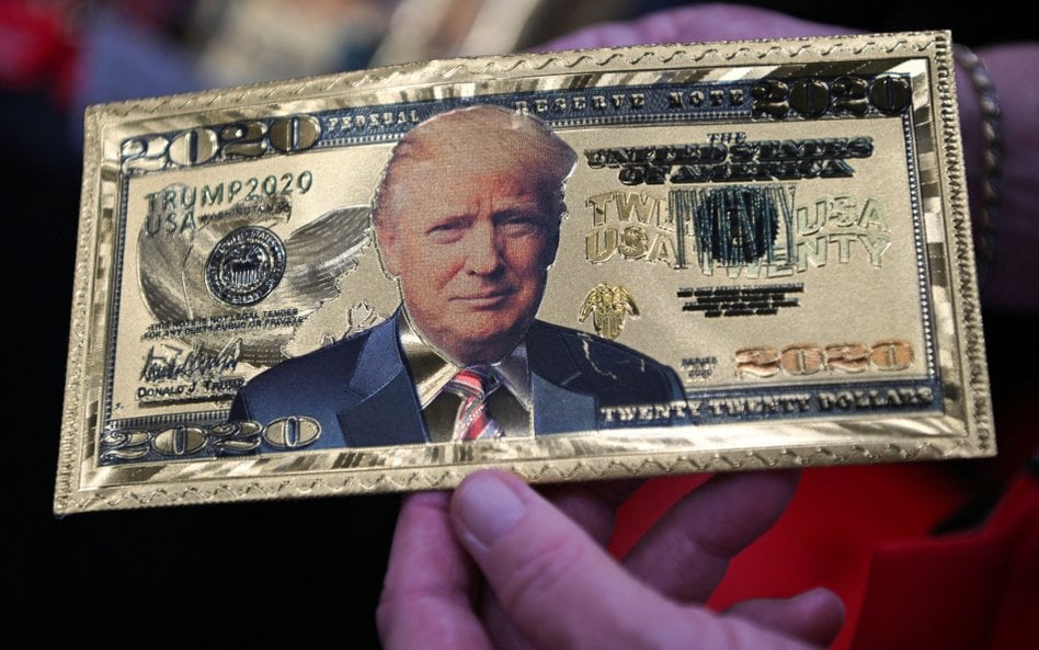 Pamiątki z Donaldem Trumpem sprzedawano w czasie zjazdu Narodowego Stowarzyszenia Strzeleckiego Amer