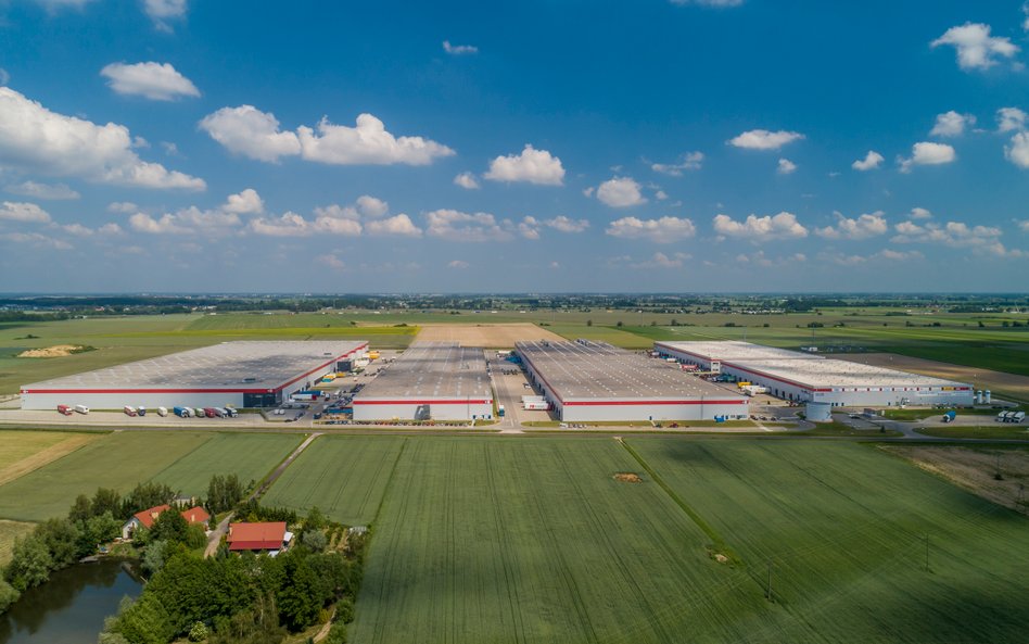 Nowe magazyny pod Poznaniem, wybudowane przez spółkę P3 Logistic Parks