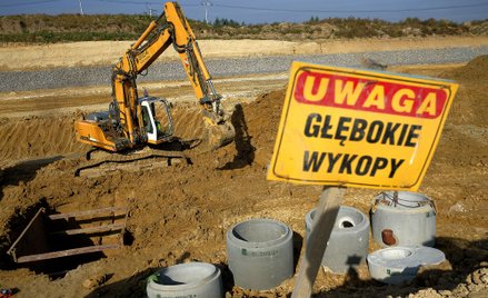 Prace na budowie drogi ekspresowej S19 w Rzeszowie