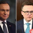 Andrzej Duda i Szymon Hołownia