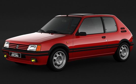 Oryginalny GTi - Peugeot 205 GTi