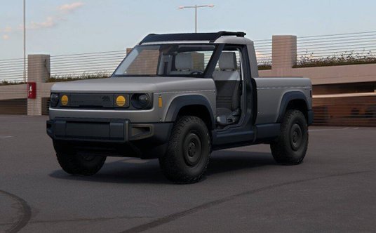 Slate to elektryczny pick-up z możliwością przebudowania nadwozia