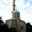 Budynek w kształcie meczetu w poczdamskim parku. W Niemczech tylko nieliczne meczety mają kopuły i m