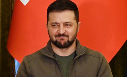 Prezydent Ukrainy Wołodymyr Zełenski