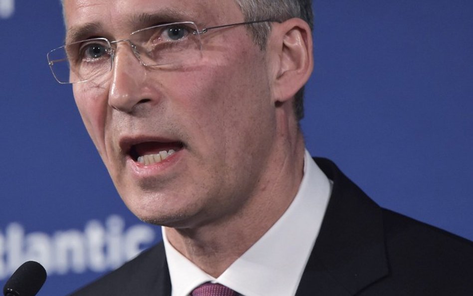 Sekretarz generalny NATO Jens Stoltenberg