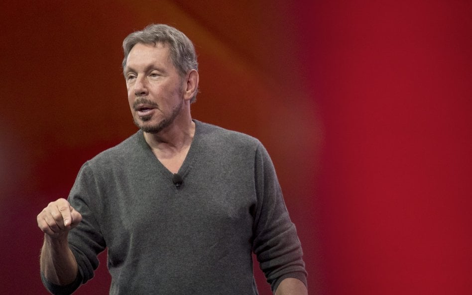 Larry Ellison, lider rankingu miliarderów. Fot. Bloomberg