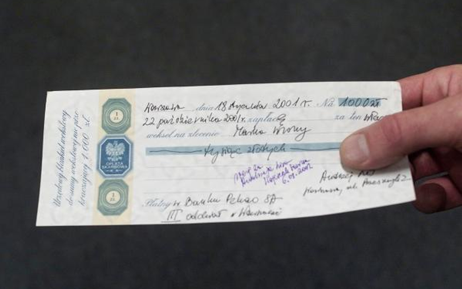 Płatność wekslem - piśmiennictwo cz. I