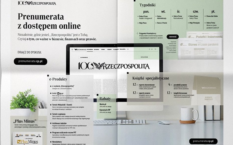 Gremi Media z ofertą prenumeraty „Rzeczpospolitej” wychodzi naprzeciw oczekiwaniom klientów i rynku