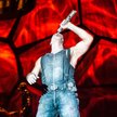 Moskwa: Męski pocałunek członków zespołu Rammstein dla poparcia ruchu LGBT