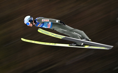 Kamil Stoch podczas kwalifikacji w Innsbrucku
