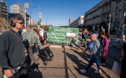 Data zakończenia prac zbliża się wielkimi krokami. Czy Warszawiacy mają tego świadomość?
