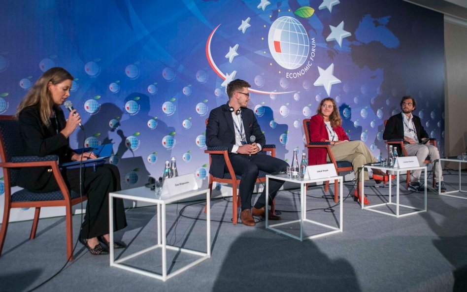 Uczestnicy debaty „Polski design na arenie międzynarodowej”.