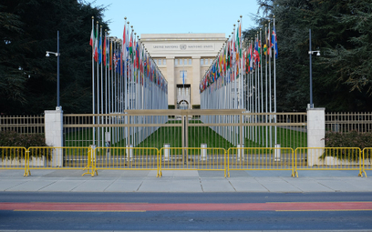 Pałac Narodów, siedziba ONZ w Genewie.