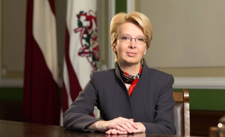 Inara Murniece, szefowa łotewskiego parlamentu