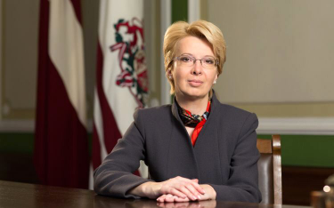 Inara Murniece, szefowa łotewskiego parlamentu
