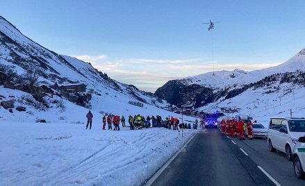 Austria: w ośrodku narciarskim zeszła lawina
