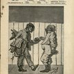 Wspaniałomyślny przestępca według satyrycznego pisma „Mucha”, 1907 r. Ani jego czytelnikom, ani całe