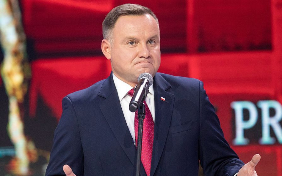 Jak tu wygrać kolejne wybory? Andrzej Duda na gali wręczenia Nagrody Prometejskiej im. Prezydenta Le