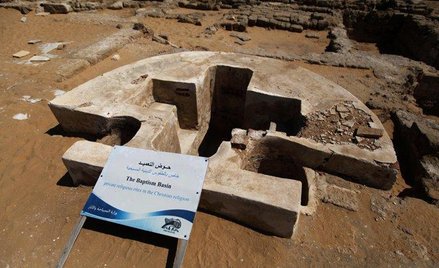 Fragment ruin klasztoru św. Hilariona