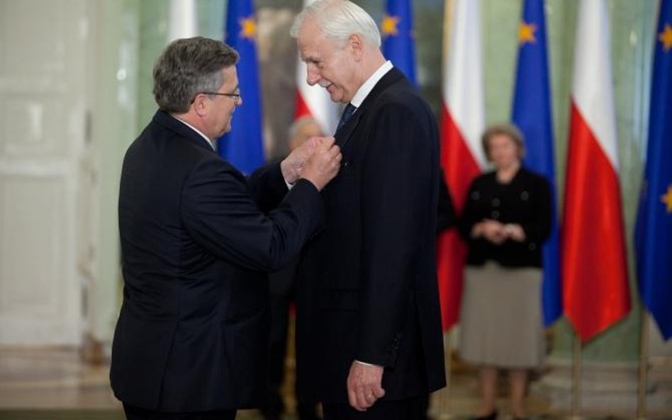 Bronisław Komorowski i Andrzej Olechowski