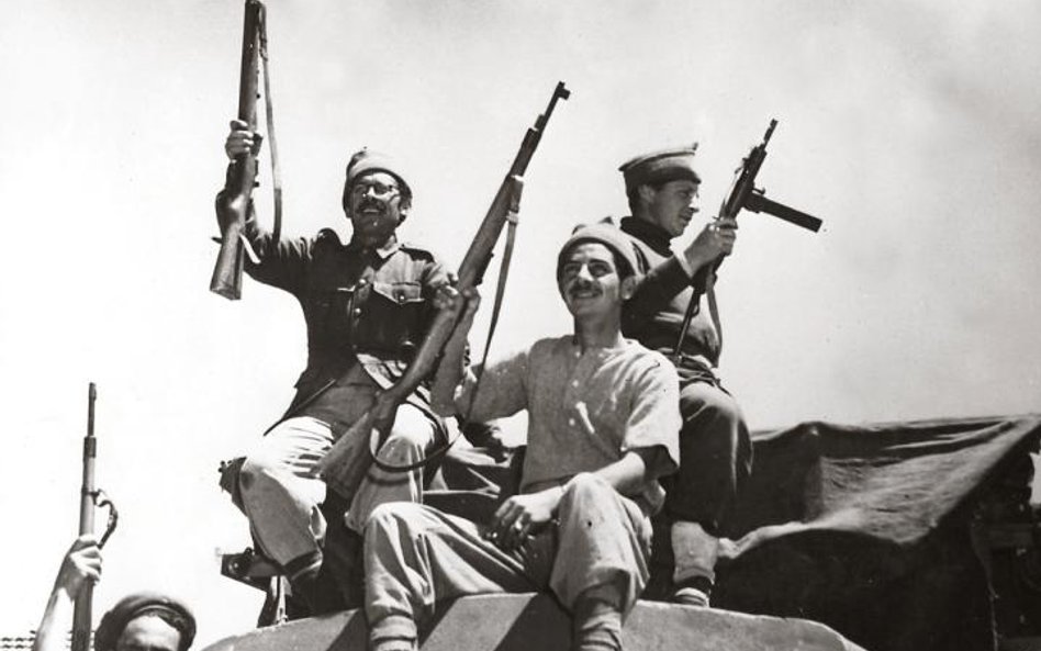 Po przełamaniu przez Żydów arabskiej blokady Jerozolimy 14 maja 1948 r. proklamowano niepodległość p