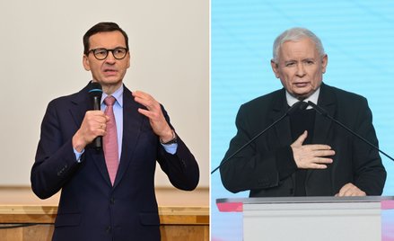 Mateusz Morawiecki i Jarosław Kaczyński