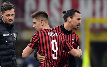 W ataku Milanu Krzysztofa Piątka zastąpił powracający do Mediolanu Zlatan Ibrahimović