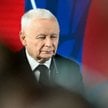 Prezes PiS Jarosław Kaczyński podczas VII kongresu Prawa i Sprawiedliwości w hali sportowej Zespołu 