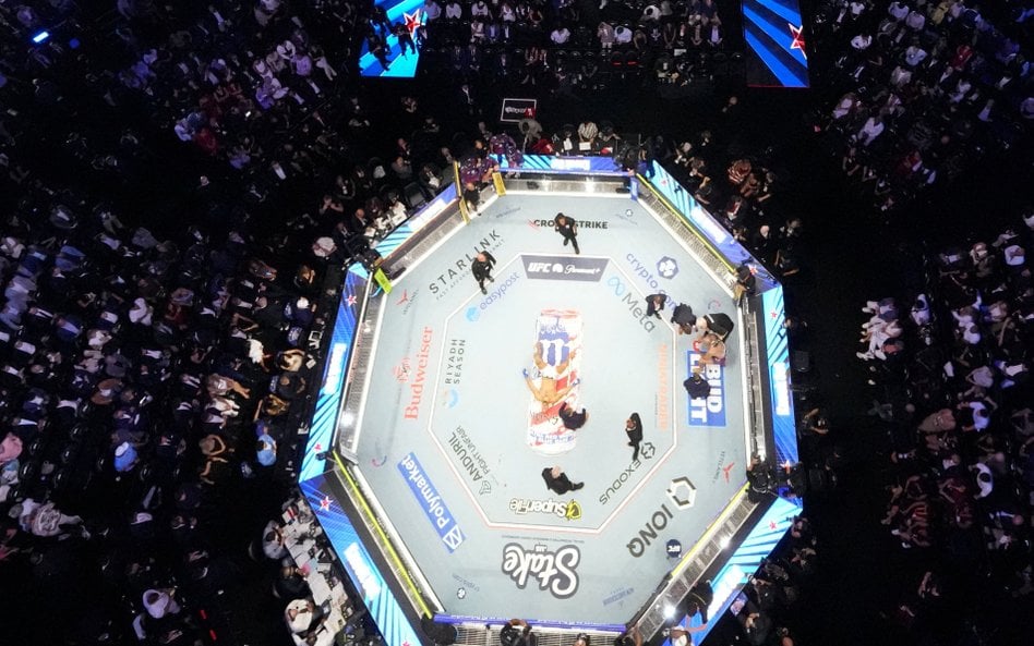 Przed Białym Domem odbyła się gala MMA