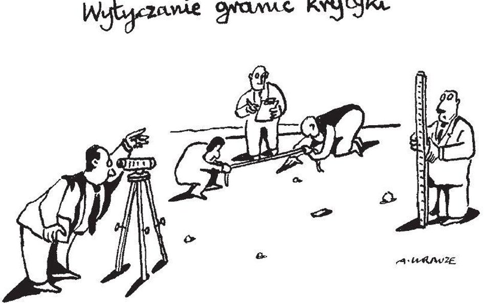 Komentarz rysunkowy. Granice krytyki