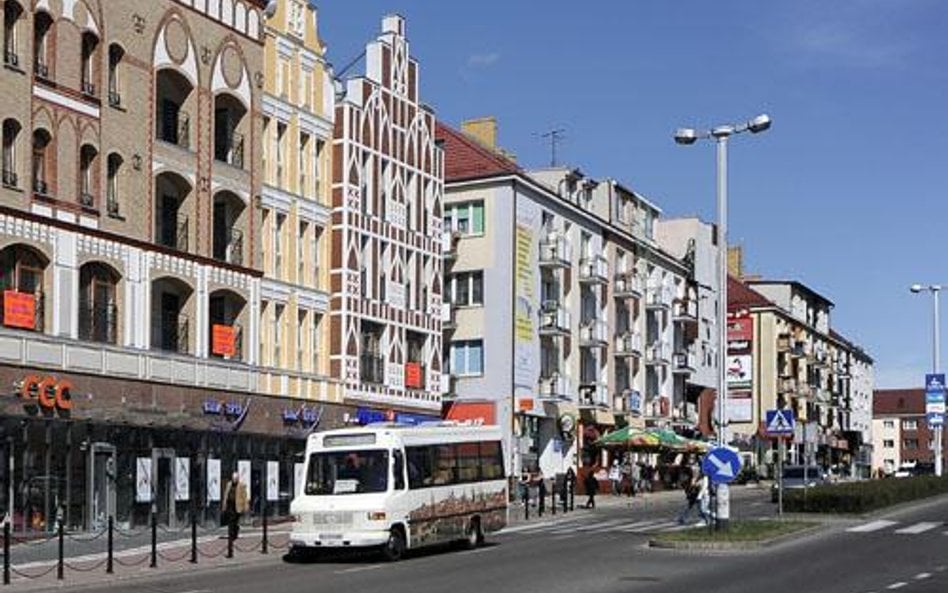 Ulica Zwycięstwa w Koszalinie