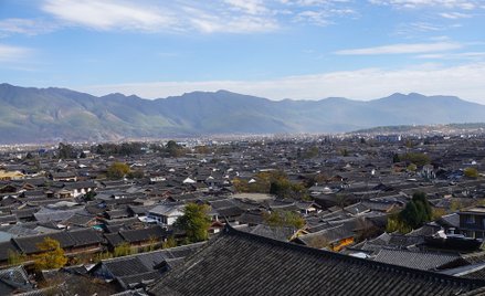 Miasto Lijiang w prowincji Junnan