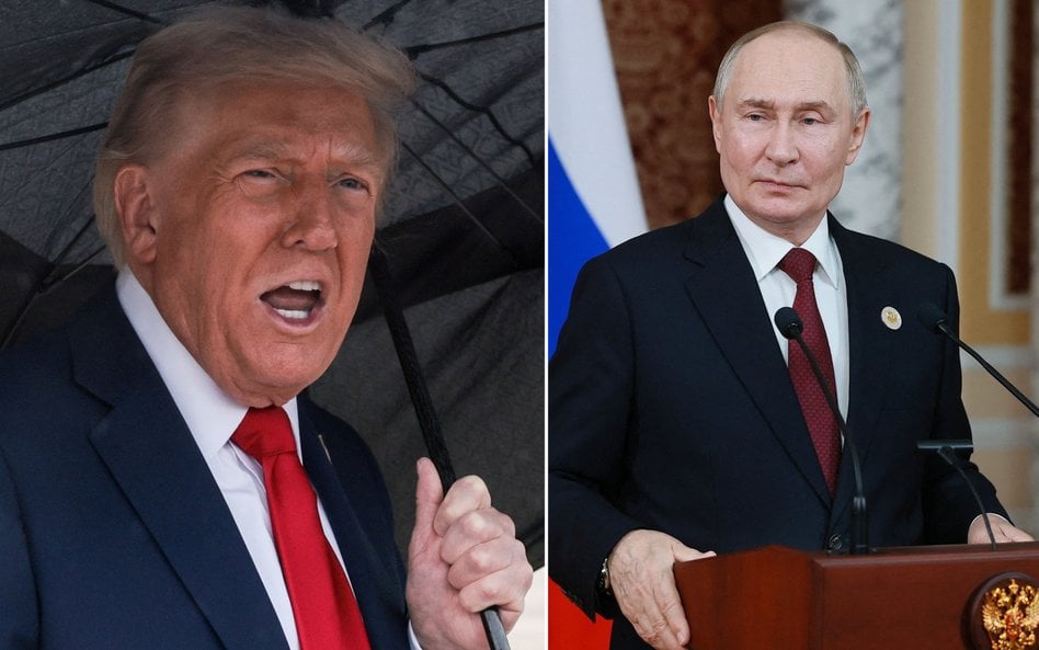 Donald Trump i Władimir Putin