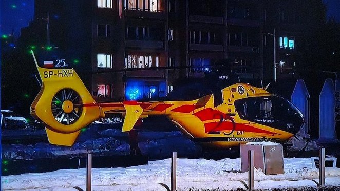 Ze względu na ciężki stan części poszkodowanych, zadysponowano śmigłowiec Lotniczego Pogotowia Ratun